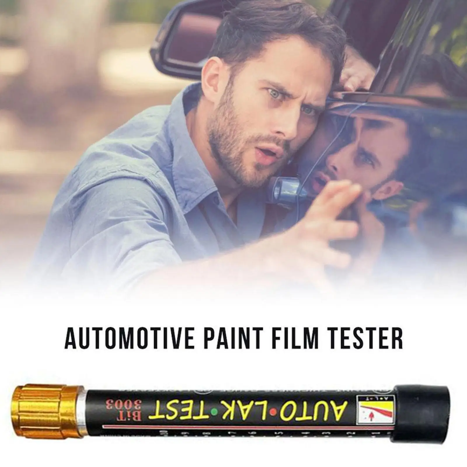 Autolack Test Dicke Tester Messgerät Autolack Autos Lack Crash Check Test Lack Tester mit Magnets pitze Waage – Detail 3