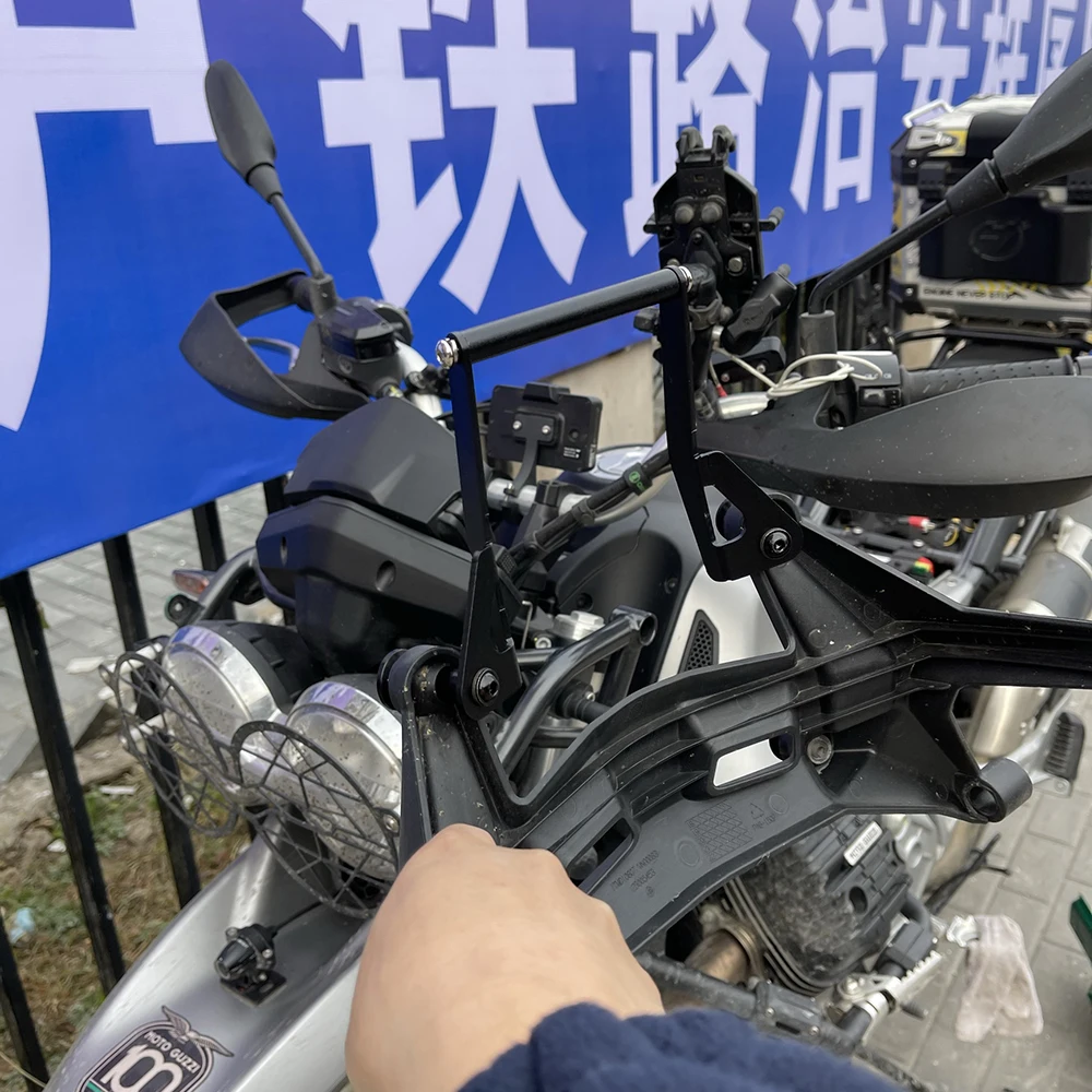 Premium Mobile Phone and GPS Navigation Holder Bracket for MOTO GUZZI V85TT Accessories