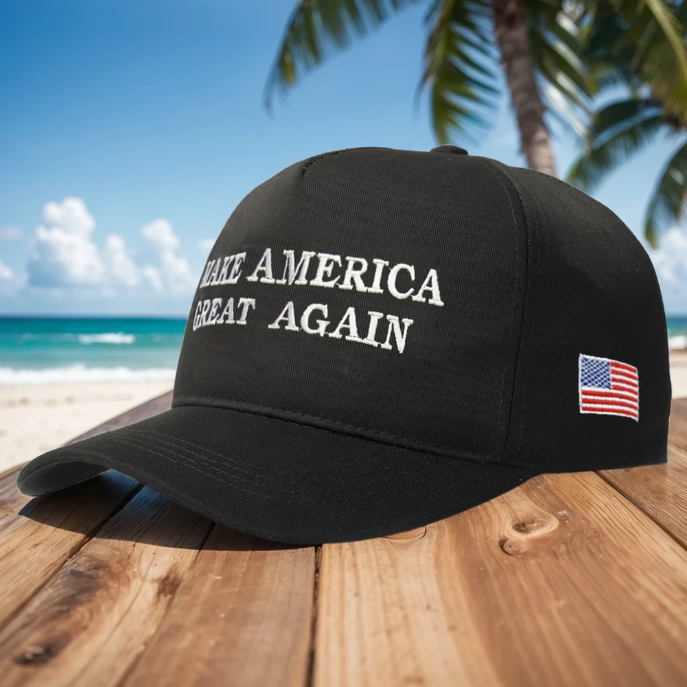 Baseball Cap Fashion Sports Hat Comfortable Sports Peaked Cap Make America Great Again Sun Protection Hat for Outdoor Sports 4