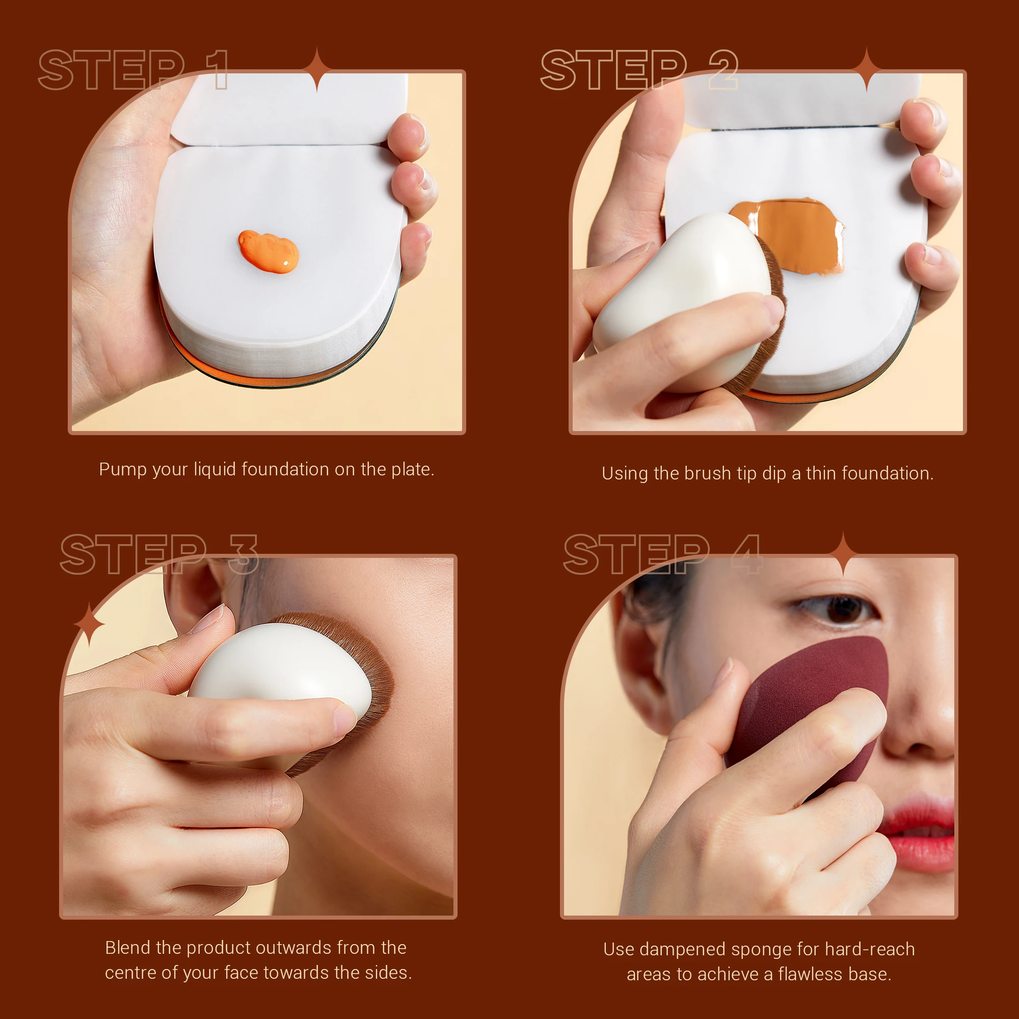 Maquillaje Básico Como Usar Las Brochas De Maquillaje Paso A Paso