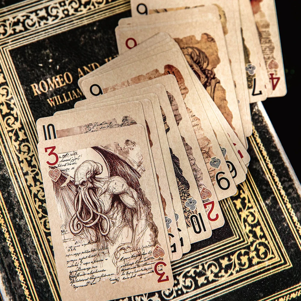 Cthulhu Mythos High-Value Illustrated Monster Playing Cards