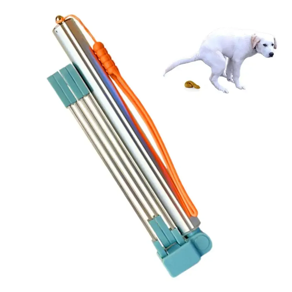 Pet Dog Long Handle Pet Pooper Scooper Foldable Dog Pee Catcher Urine Stick multifunctional Poop Catcher Waste Cleaning Tool