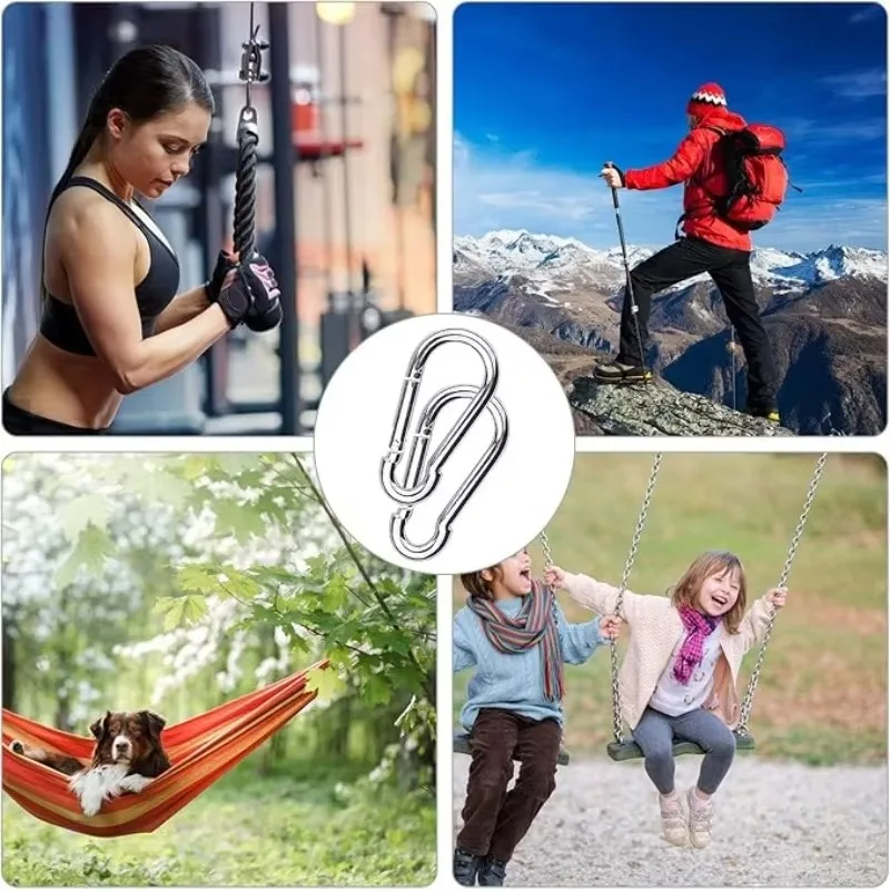 Mini Alloy Carabiner Hook 6