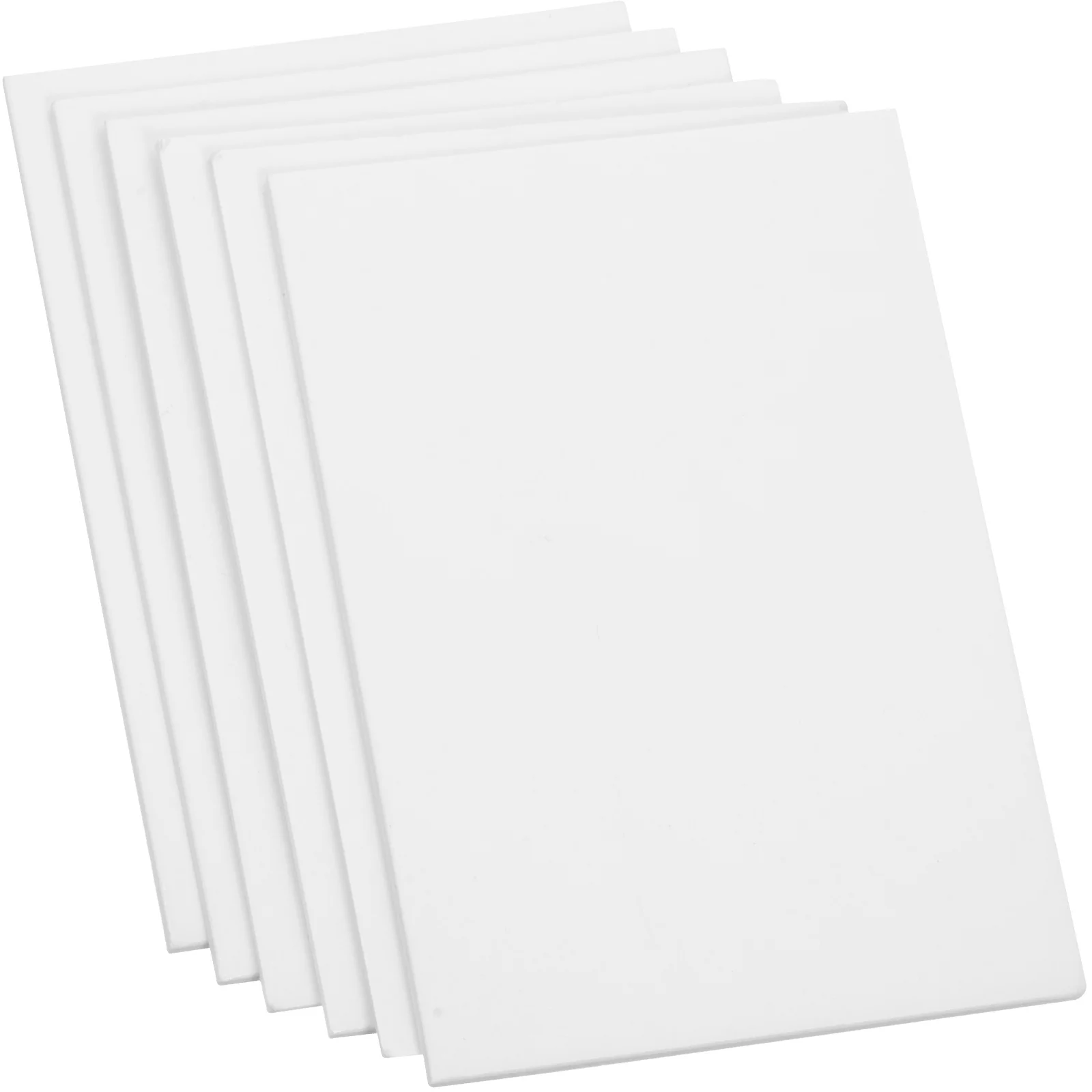 30 Pcs Game Card Cardboard Blank White Cards Stocks White Fixing