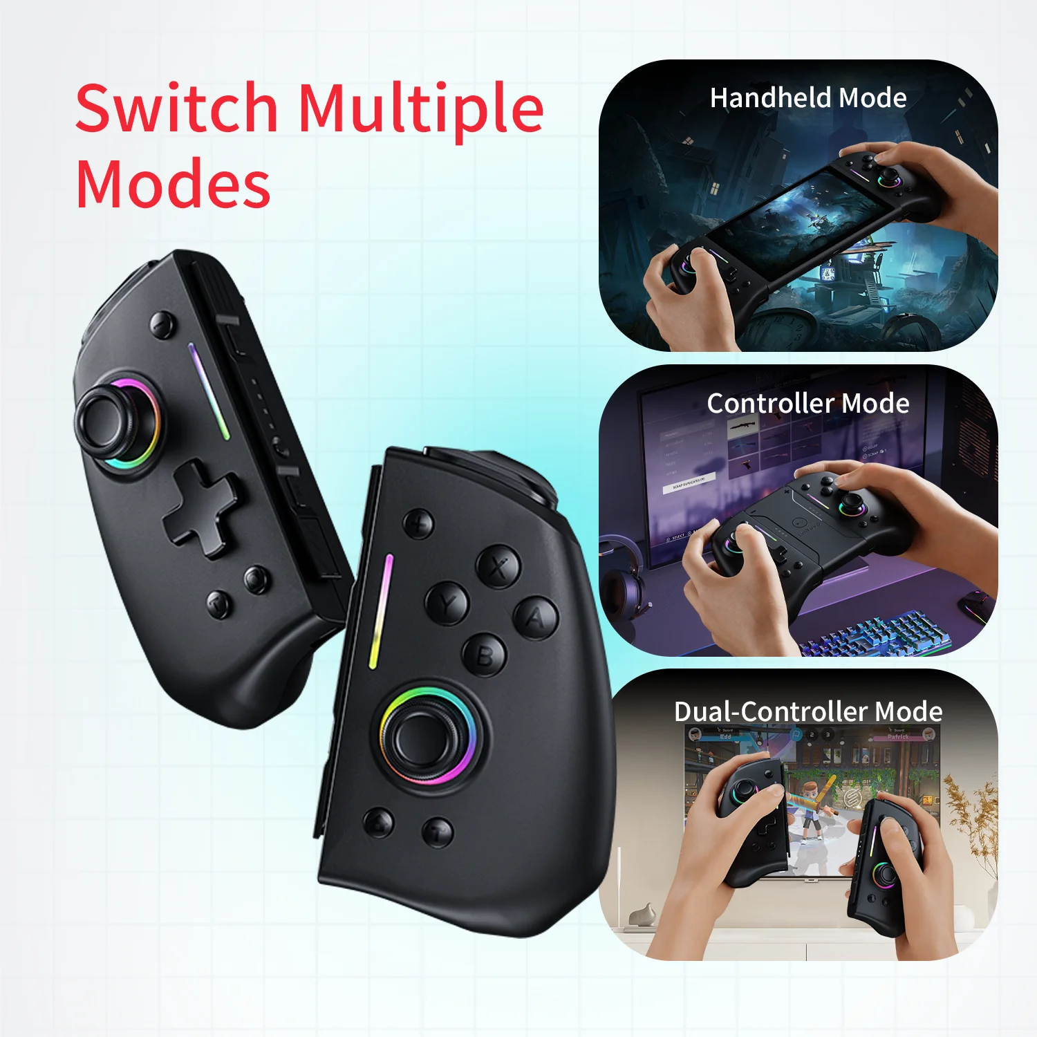 LinYuvo KS42 joycon For Nintendo Switch With Hall Effect