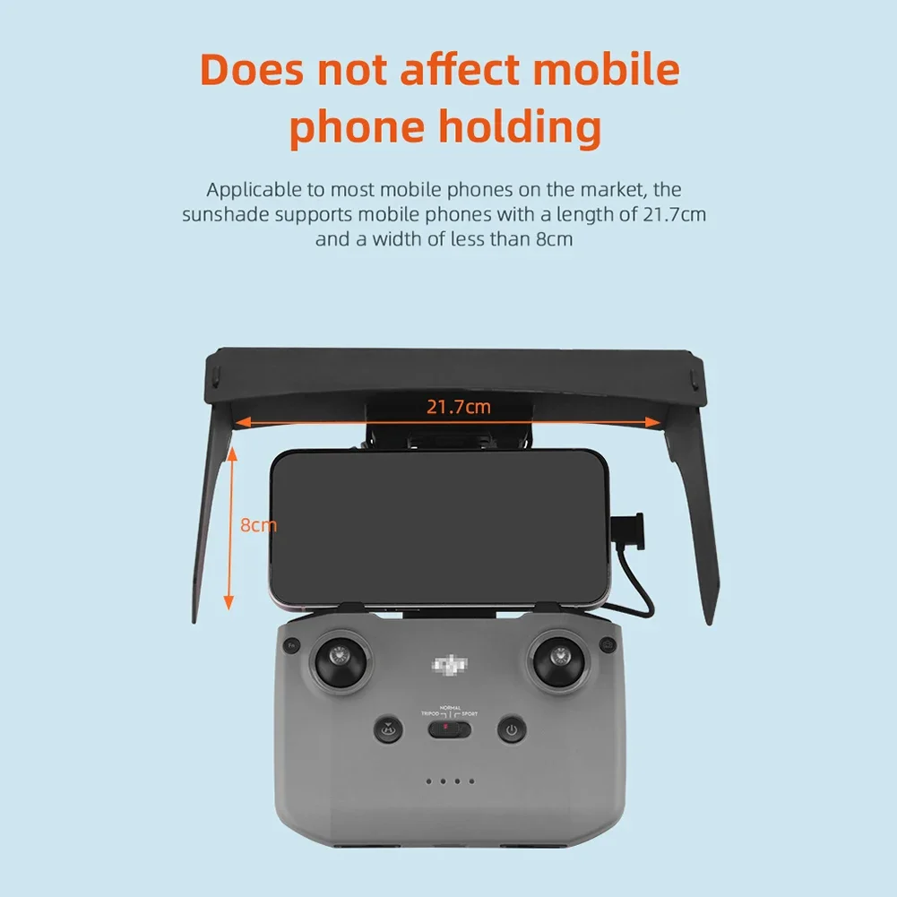 Foldable Plastic Drone Remote Controller Sunshade