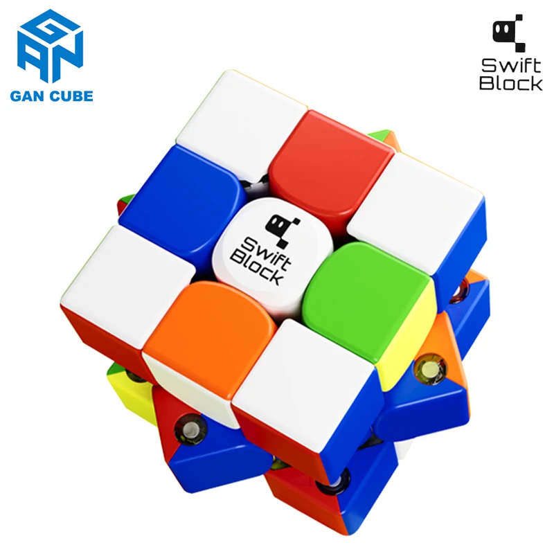 GAN Swift Block 355 S 3 x 3マグネットキューブ3×3スピードパズル3 x 