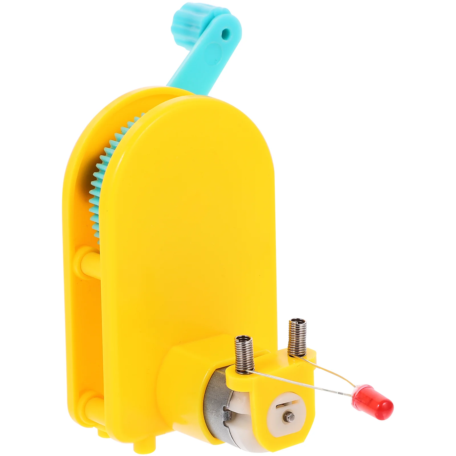 

Hand Generator Handheld Crank Model Electricity Power Generator Portable Teaching Emergency Power