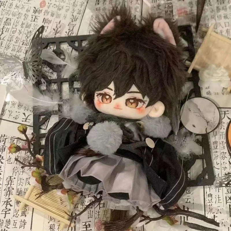 

20cm Genshin Impact Scaramouche Wanderer Plush Toys Cosplay Cute Anime Stuffed Doll Cartoon Pillow Xmas Birthday Fans Gifts