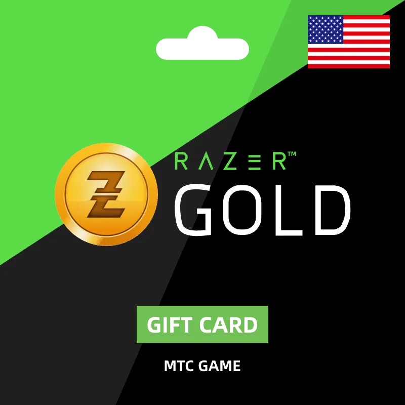 Razer Gold USD (US-Geldbörse) – Razer-Geschenkkarte [Digitalcode]