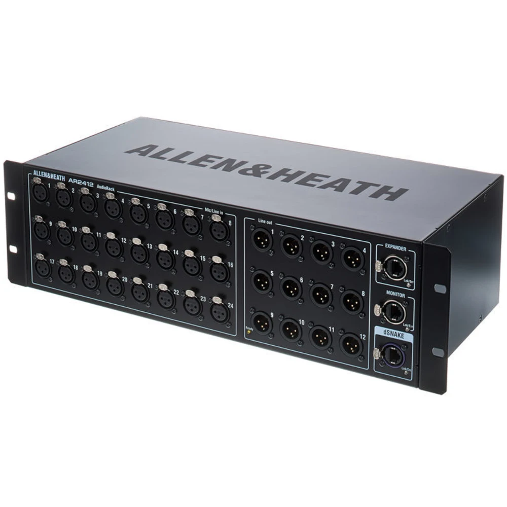 Allen & Heath AR2412 원격 오디오 랙 24x12
