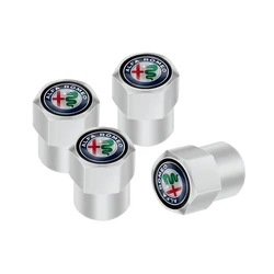 Premium Metal Car Wheel Tire Valve Caps - Air Stem Covers for Enhanced Vehicle Protection (4Pcs B Silver)