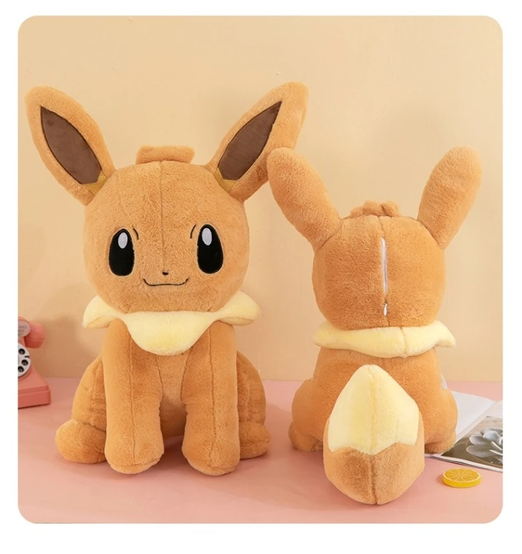Plush Pokemon Eevee Pillow Anime Pokemon Pikachu 70cm
