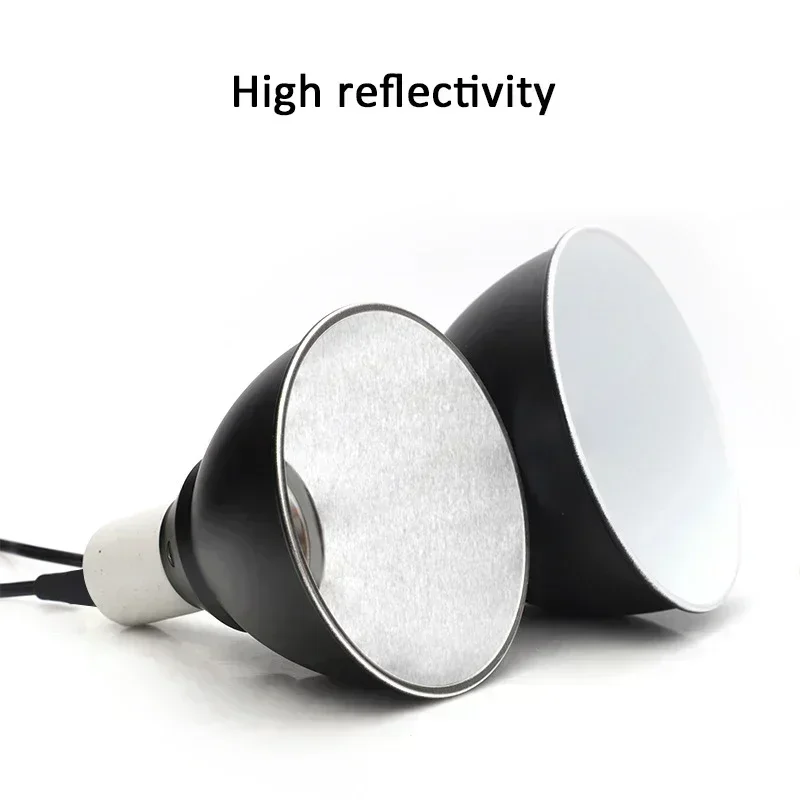 110-240V UVB Reptile Lamp Set Illumination 300W E27 Heating Lamp Bracket Pet Light Bulb Bracket Lampshade Emission Lamps 3