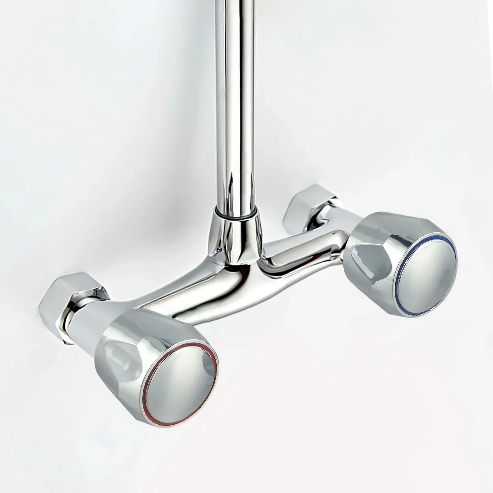 HOT & COLD TAP Faucet Handle Faucet Handle Plastic Material REPLACEMENT TOP HEAD COVERS For Hot/Cold