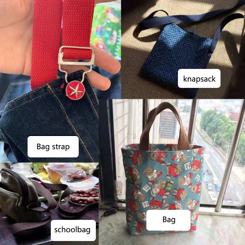 Canvas Belt Canvas Webbing Belt 5Meters 20mm Canvas Webbing Belt Bag Webbing Cotton DIY BackPack Strap Sewing Bag Belt Dog Accessories