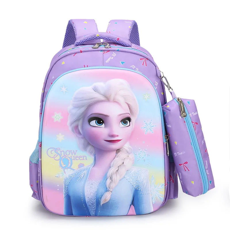 Disney Frozen Kindergarten Bag For Girls Boys Student Shoulder Orthopedic Backpack Elsa Anna Spider Man Large Capacity Mochilas