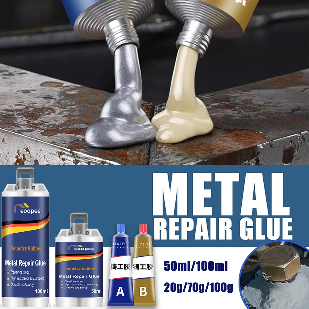 Repair glue metal casting AB high strength heat resistance cold weld industrial agent
