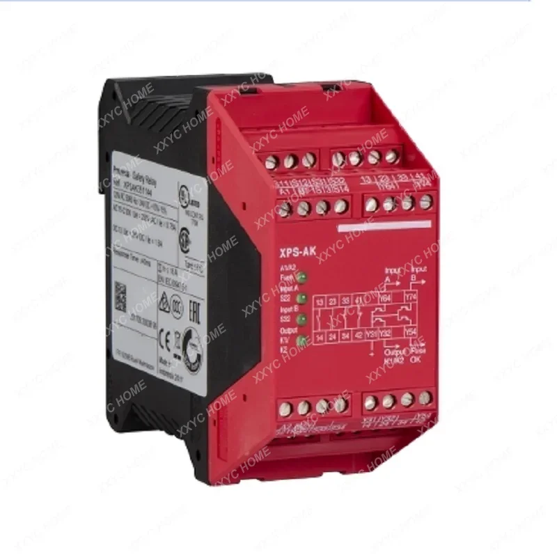 

Новый релейный модуль безопасности XPSAK351144 двухканальный E-Stop 120VAC 3n/o 1n/c