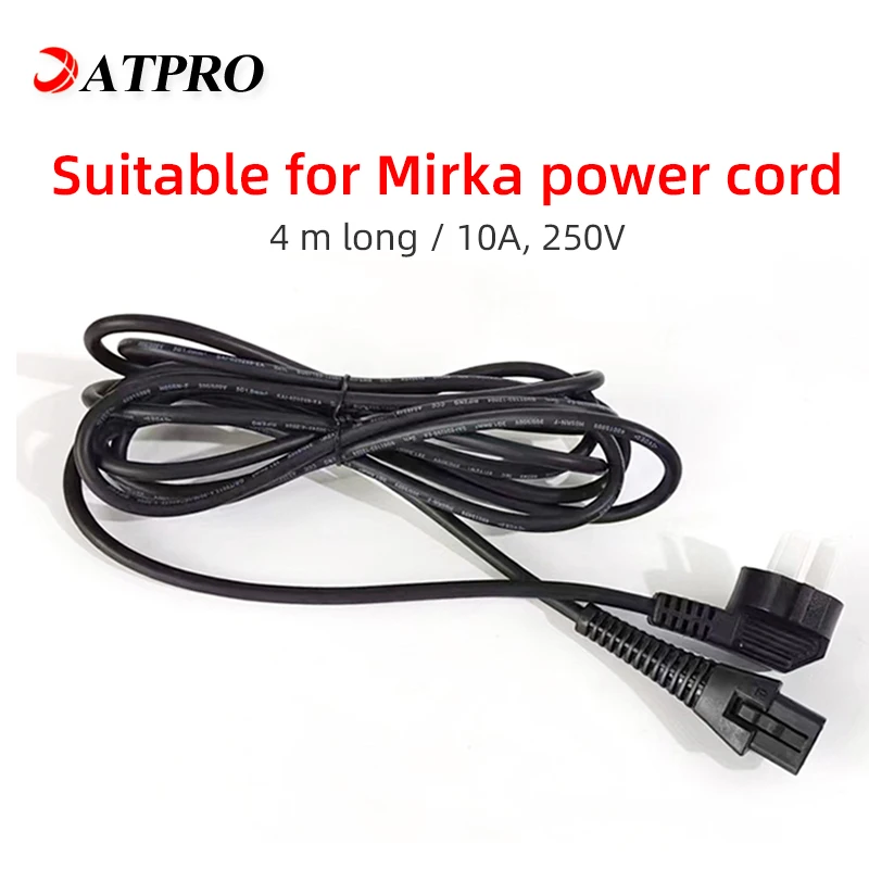 Dry mill Power Cord 4 M Electric Sandpaper Machine Adapter Power Cable For Mirka Electric Dry Mill Accessories