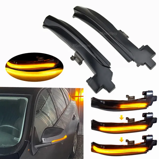 Lampada LED Specchietto Retrovisore Per Volvo - Indicatore Dinamico Lampeggiante - Foto 4