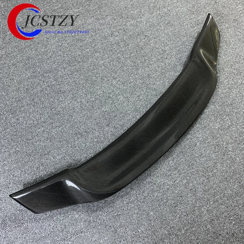 

JCSTZY Spoiler Wing For Audi A3 S3 RS3 2014 - 2018 High Quality Carbon Fiber Rear Roof Spoiler Trunk Lip Boot Cover Car Styling