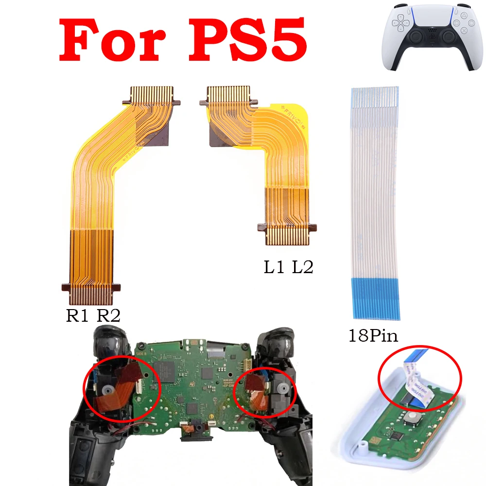 フレックスケーブル付きモーター接続リボン,ps5用ハンドル