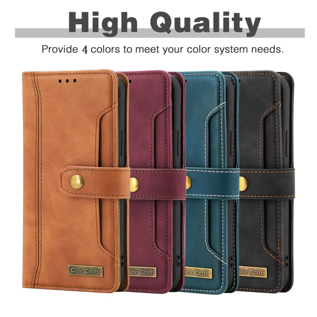 

2022 Wallet Leather Phone Case For Huawei P50 P40 Mate 40 30 Nova 9 9SE 8 8SE Pro Flip PU Luxury Magnetic Card Slots Shockproof
