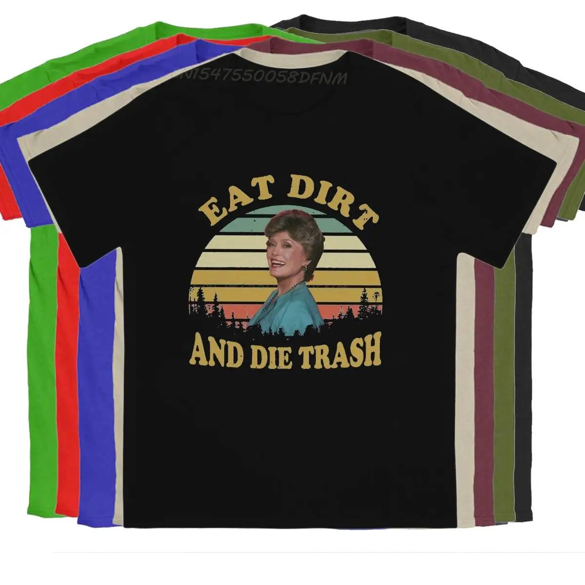 Camiseta de Hip-Hop para hombre, ropa de diseñador de moda de gran tamaño, Meme, Golden Ghouls, Bauer, Stella, Dane, Harajuku
