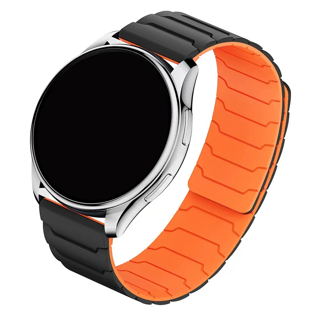 Magnetic Loop Silicone Watch Band - Soft Strap 20mm/22mm