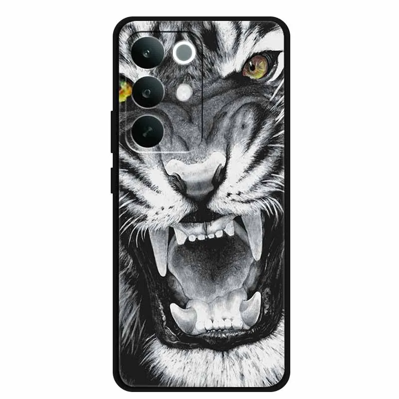 Luxury Cool Animal Silicone Soft Phone Case - TPU Back Cover