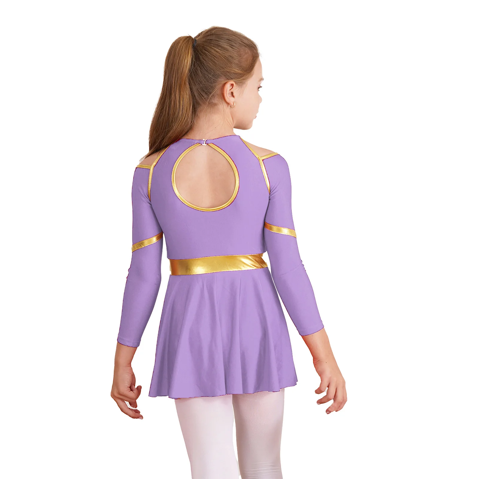 Kids Cheerleading Uniform Dress School Girls Cheerleader Costumes Children Cheering Team Clothes Sets for Dancing Competition