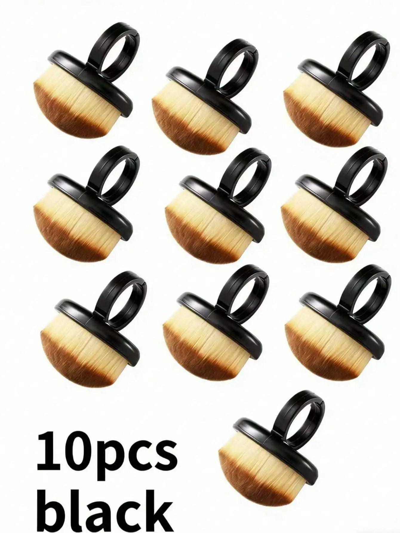 10Pcs Black