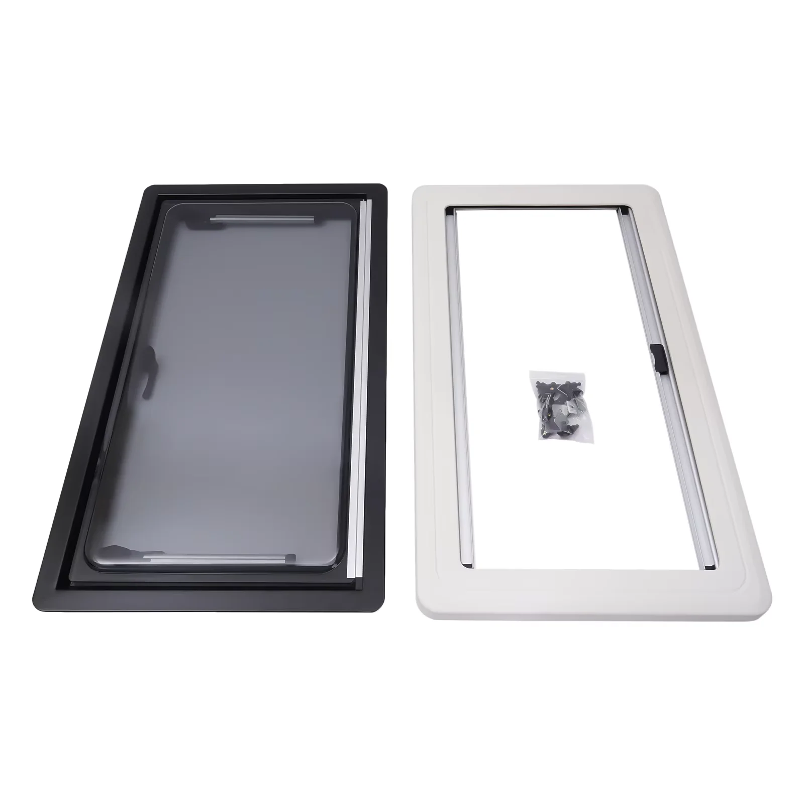 35.4x19.7inch/900*500mm RV Caravan Camper Van Hinged Window Push Out Ventilation Hatch Motor Window 70°-Opening Angle 5