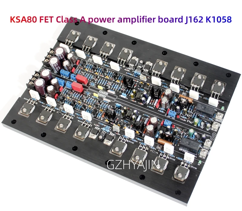

Плата усилителя мощности KSA80 FET Class A J162 K1058