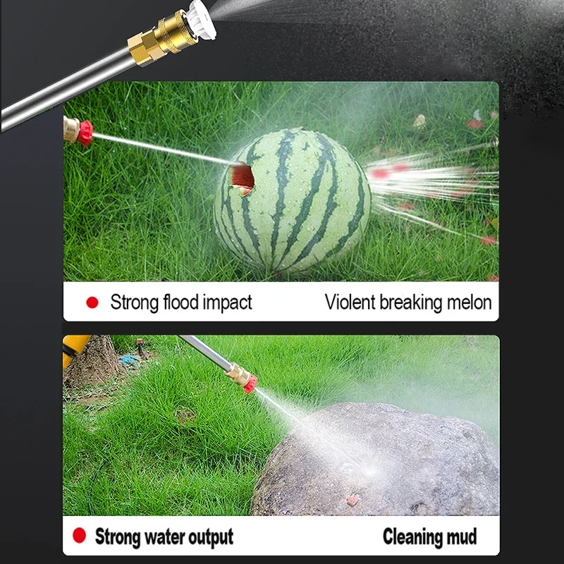 500W 60Bar Wireless High Pressure Car Wash Washer Gun 20000/30000mAh Foam Generator Water Gun Spray Cleaner Car Washing Machine water gun pressure washer gun high pressure gun car washer