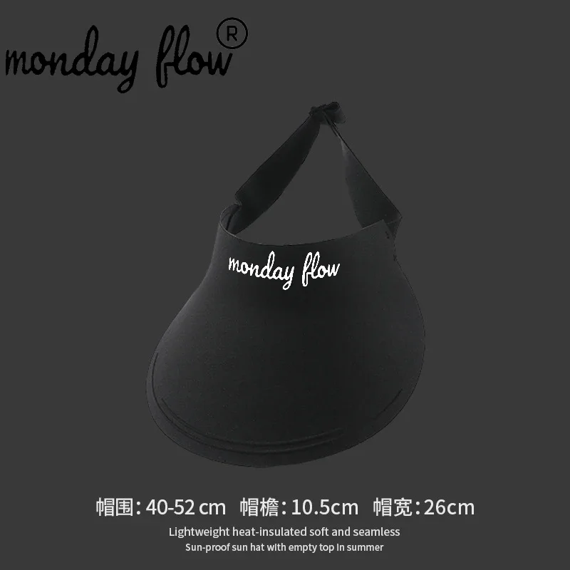 Monday Flow Women Golf Sun Hat Baseball Cap Empty Top Adjustable Hat for Golf Cycling Tennis Running Jogging and Other Sports