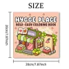 HYGGE PLACE: Coloring Book for Adults Featuring Cute Cozy Daily Activities for Relaxation (Cozy Spaces Coloring) 2