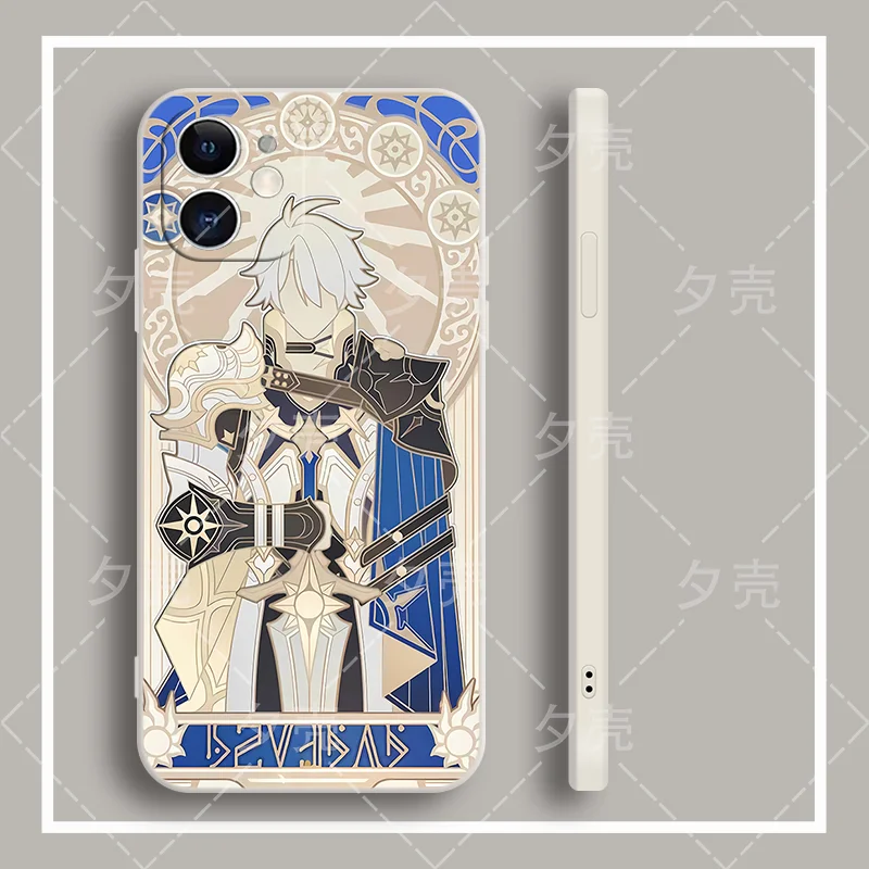 Elegant Phainon Castorice Cosplay Phone Case with Holder - Stylish Protective Gift