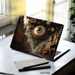 Set of 2 Aesthetic Waterproof Laptop and Tablet Stickers - 15x11 Inch PVC Self - Adhesive Skins (Lt01956)