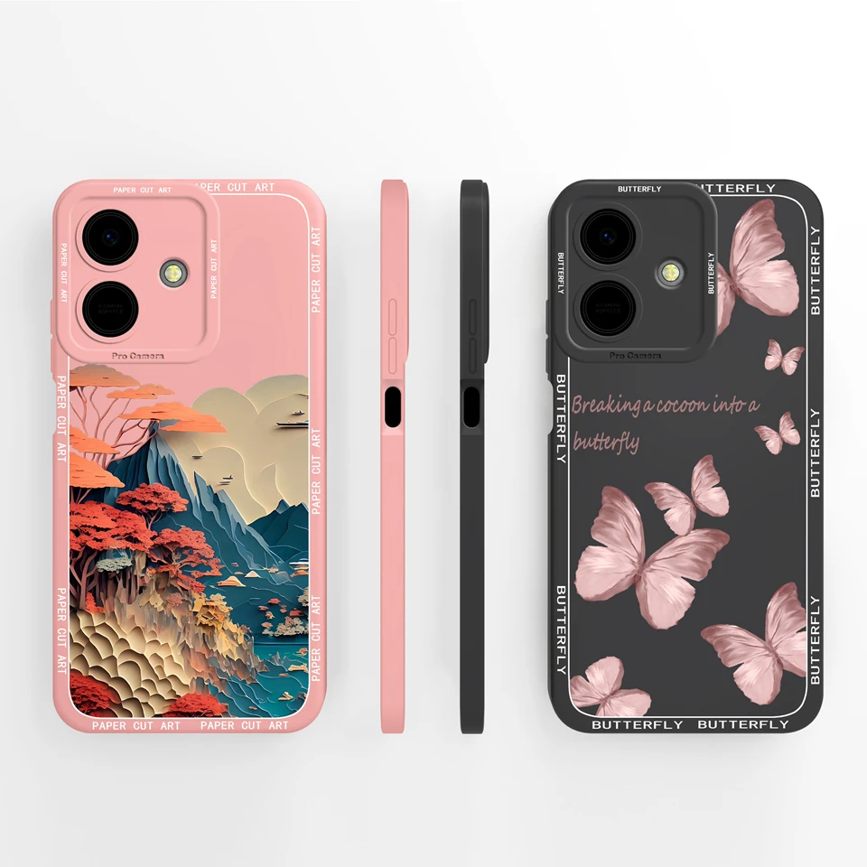 Durable Drop-Resistant Puppy Moon Design Phone Case