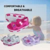 Solid Bow Children's Summer Shoes Cute EVA Beach Non Slip Sandals For Baby Girls Footwear Soft Infant Kids Fashion Sandals 1