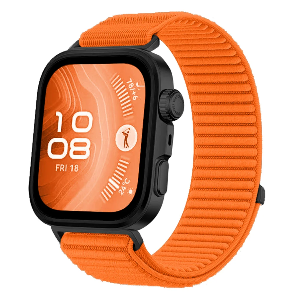 Nylon Loop Sports Strap for Smartwatch - Replacement Wristband Bracelet