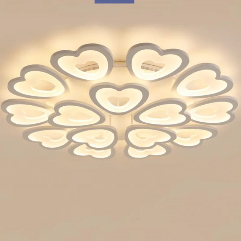 

LED living room ceiling lighting Acrylic chandelier ceiling Modern bedroom Children's room Circular lights indoor home fixtures