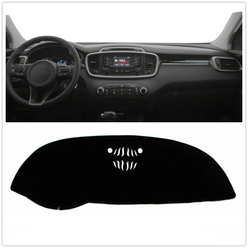 

Car Front Dashboard Cover Carpet Dash Board Heat Proof Mat Sun Shield Pad Shade Strip For Kia Sorento 2015 2016 2017 2018