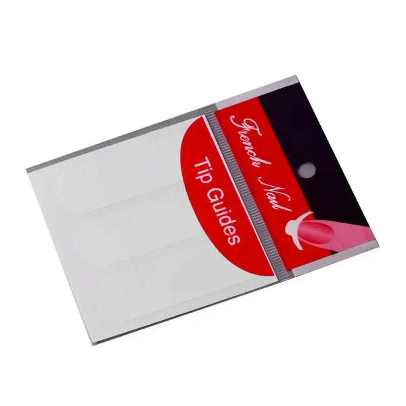 Line Tips Create Stylish Nail Designs White At Home French Manicure Sticker Popular Nail Art Form Easy To Use Fringe Stylish 5