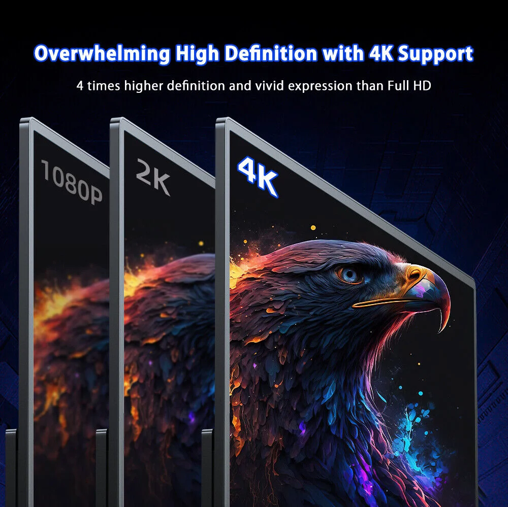 UPERFECT 4K ޴  13.3ġ IPS ũ 3840x2160 1500:1, Ʈ PS5/4 Xbox ġ  HDMI USB C  ÷ 