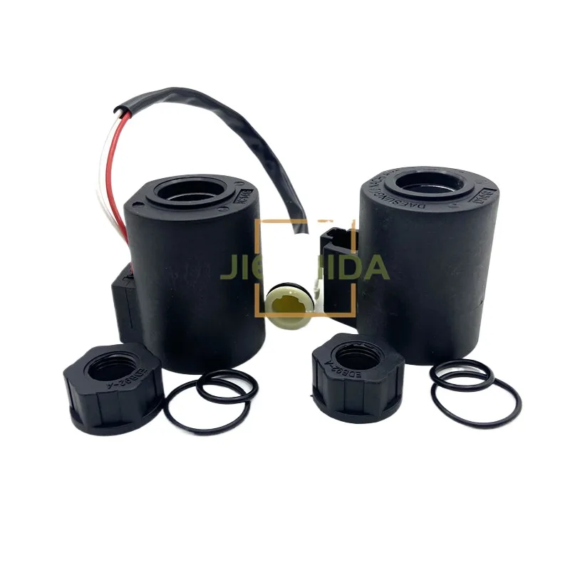 

For Vol-vo EC210B 240B 290B 360B 460B Pilot safety lock rotary solenoid valve coil excavator accessories