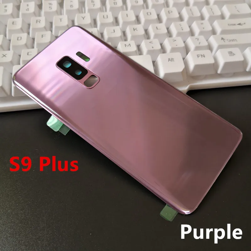 S9Plus Housing For Samsung Galaxy S9 Plus G965 6.2" Glass Battery Back Cover Repair Replace Door Rear Case + Camera Lens S7d8dab9d3d524b17861dc9ae7188c7dfi