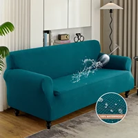 Waterproof Jacquard Sofa Cover Soft for Living Room Bedroom L Shape Adjustable Couch Cover Elastic Slipcover Sofa Cover 1